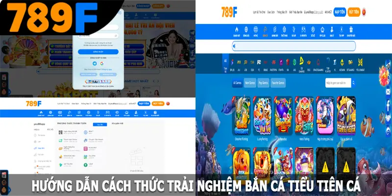 Hướng dẫn cách thức trải nghiệm bắn cá tiểu tiên cá